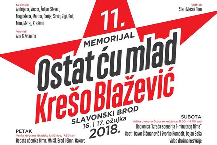 Pred nama je memorijal &quot;Ostat ću mlad - Krešo Blažević&quot;