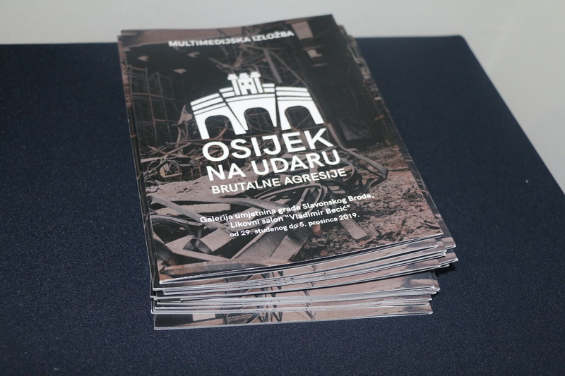 SLAVONSKI BROD - Otorena multimedijska izložba “Osijek na udaru brutalne agresije”