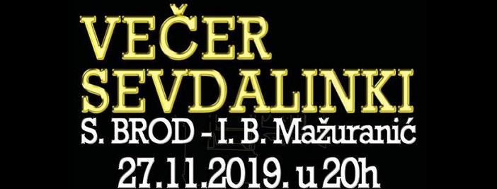 Večer sevdalinki