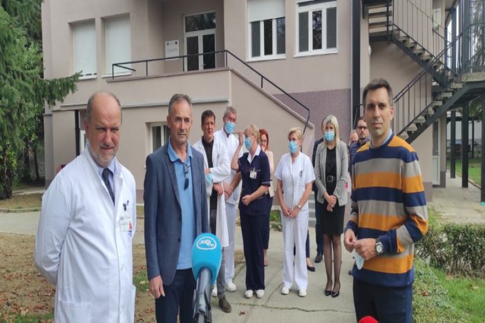 Energetski obnovljena zgrada Infektologije