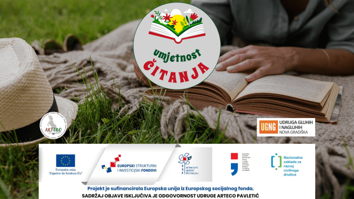Udruga Arteco Pavletić započela je s provedbom projekta „Umjetnost čitanja“