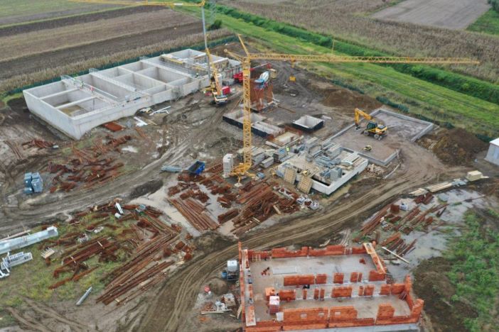 Završeno više od 70% građevinskih radova na UPOV-u aglomeracije Nova Gradiška