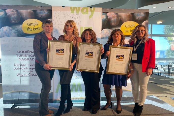Čak 3 dobitnika nacionalne turističke nagrade iz naše županije!
