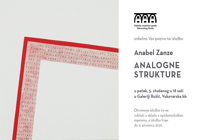 Analogne strukture u Galeriji Ružić