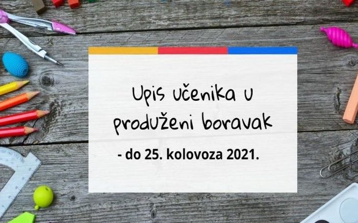 Požurite! Prijave za produljeni boravak još samo nekoliko dana