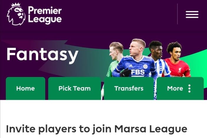 Fantasy Premier League- Marsa edition