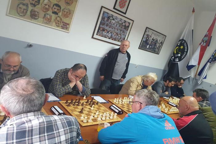 Odigrano sedmo kolo međužupanijske šahovske lige