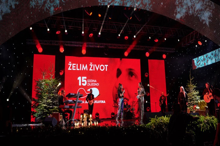 16. božićni koncert „Želim život“