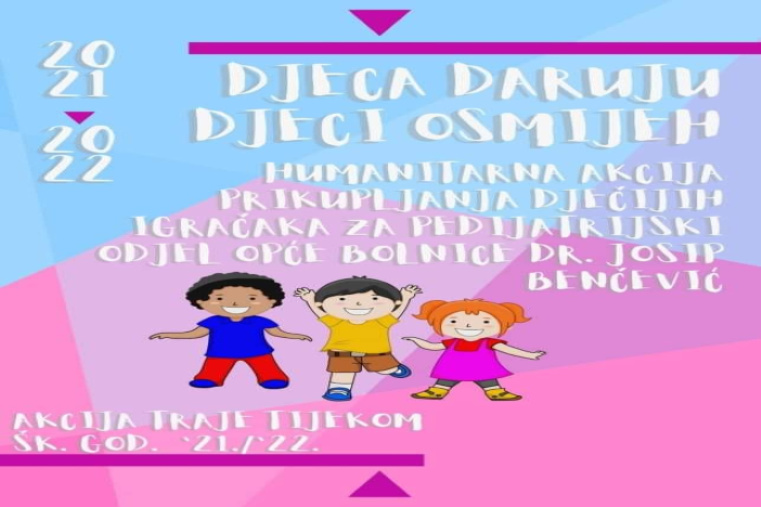 Djeca daruju djeci osmijeh